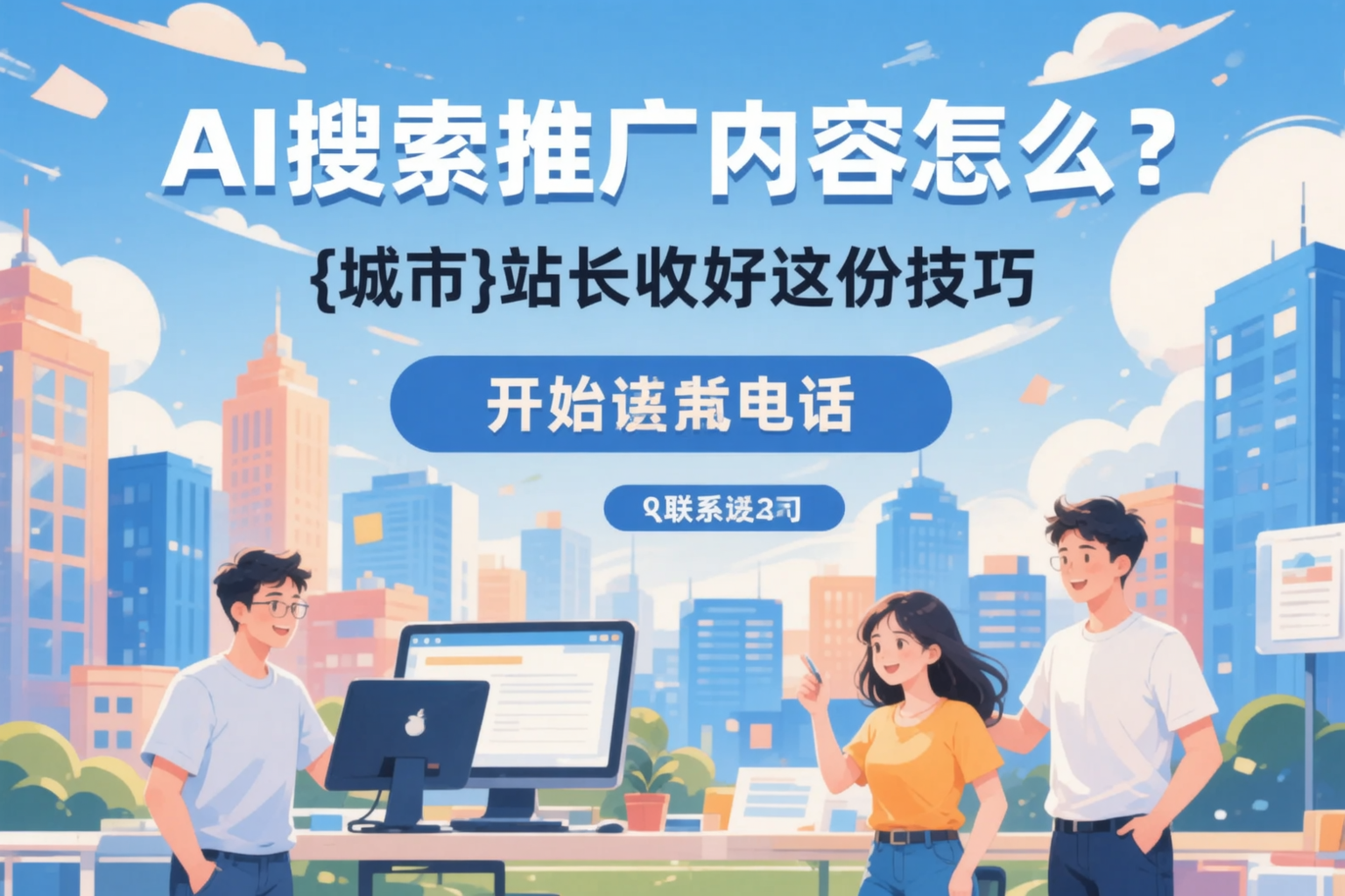 AI搜索推广内容怎么写?莆田站长收好这份技巧