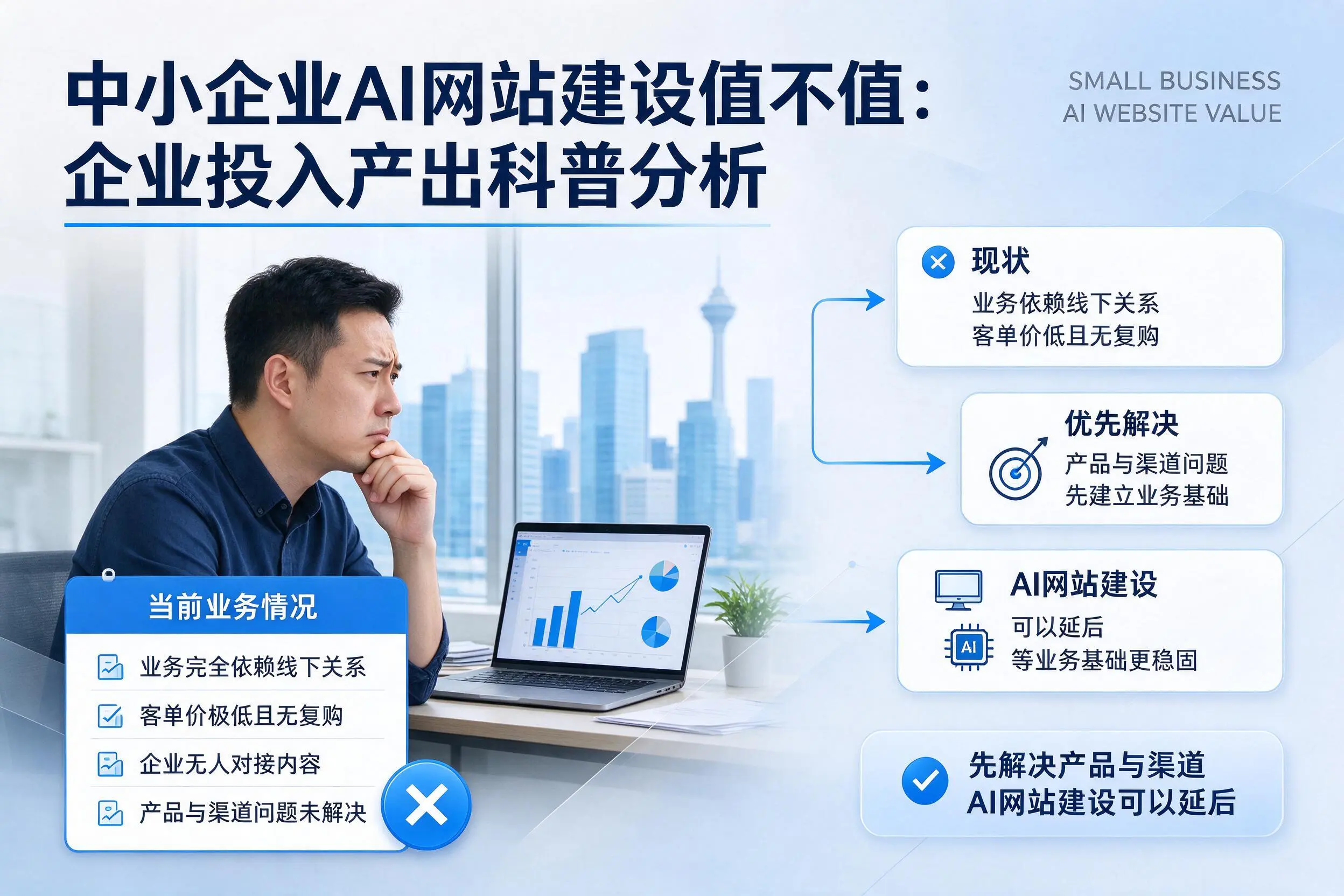 中小企业AI网站建设值不值：莆田企业投入产出科普分析